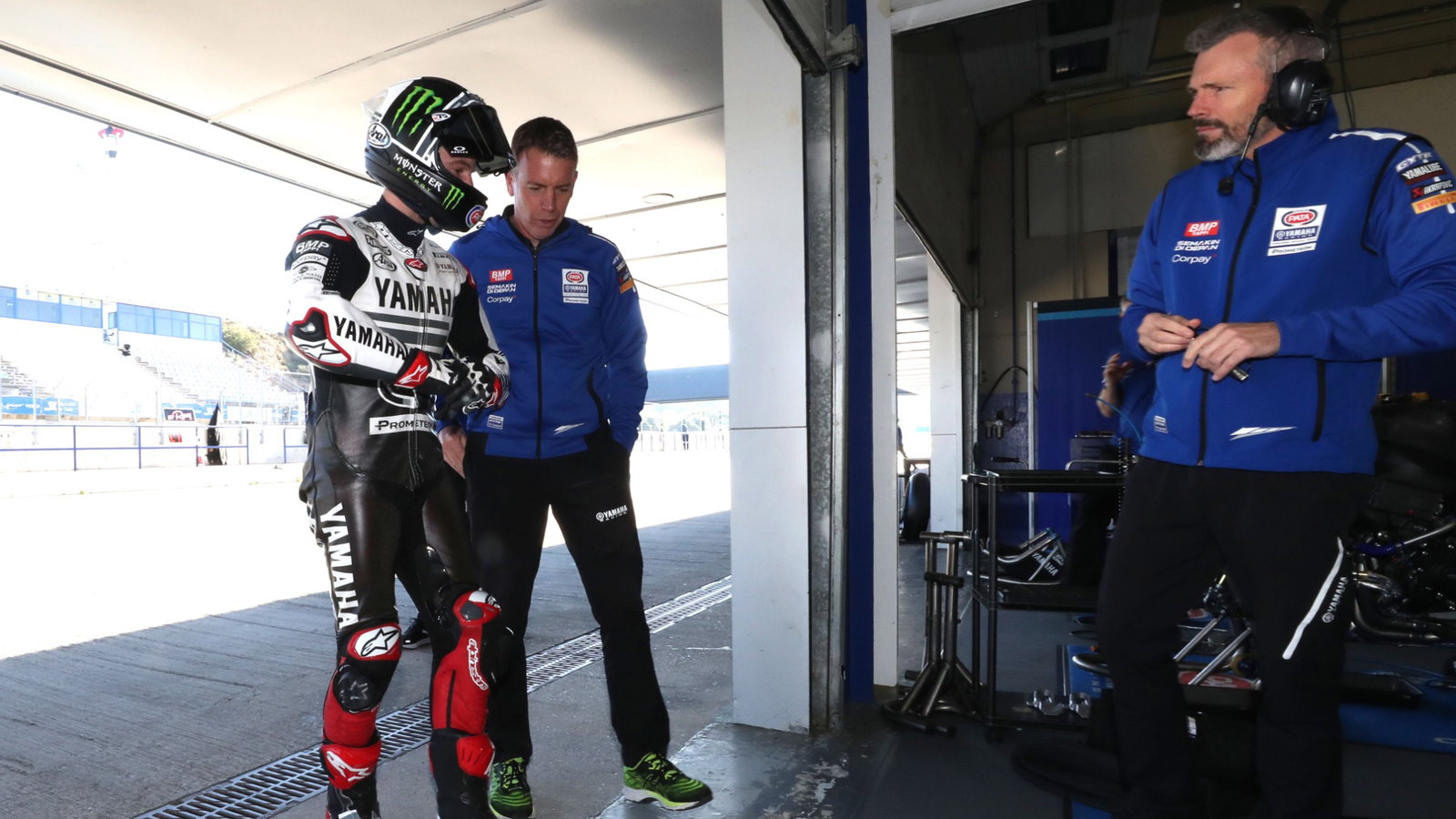 Jonathan Rea, Paul Denning, Jerez WorldSBK test, 25 January