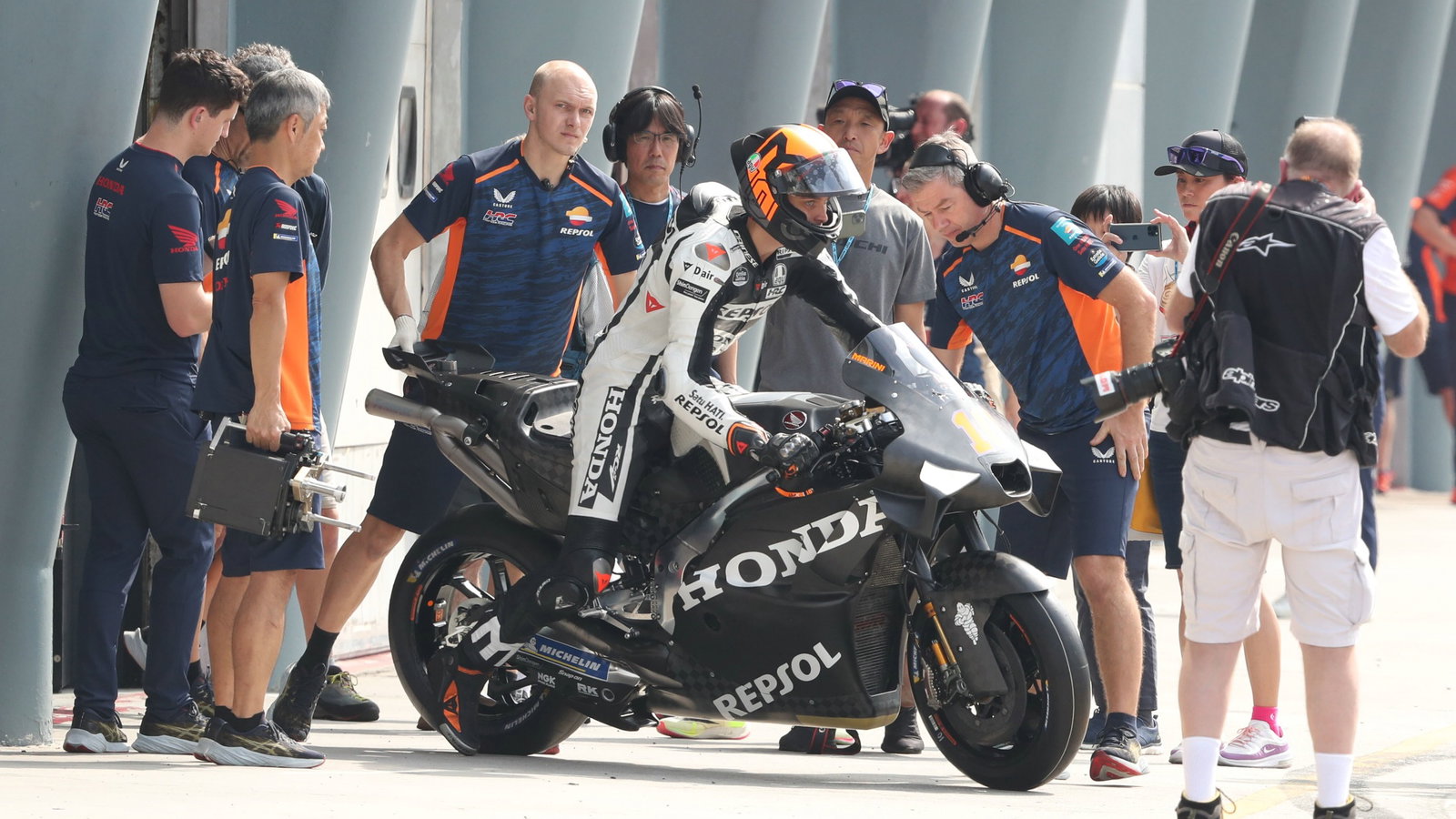 Luca Marini, Sepang MotoGP test, 6 February