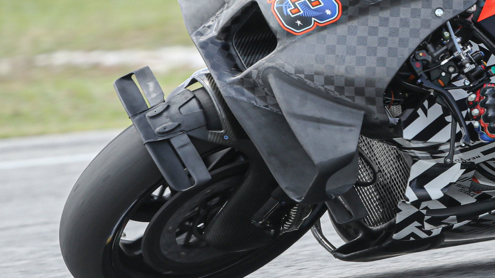 Jack Miller's KTM Aero, Sepang MotoGP test, 8 February