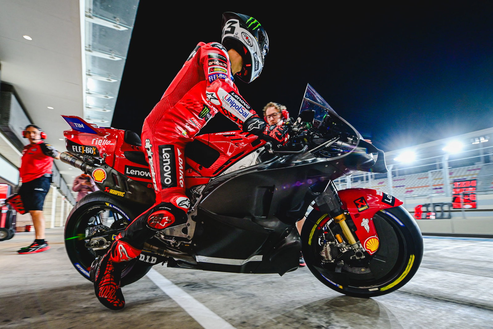 Francesco Bagnaia, Qatar MotoGP test, 19 February