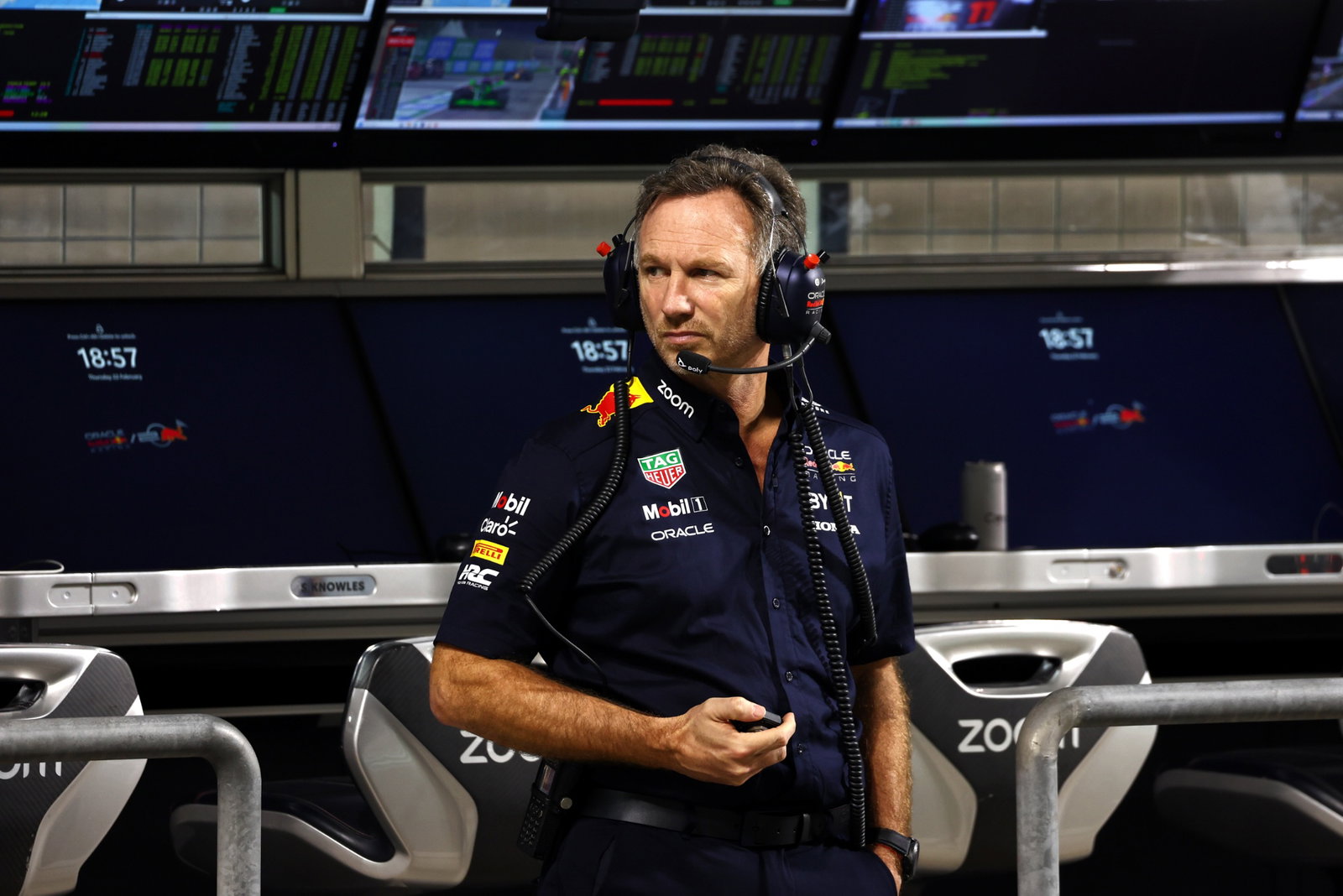 Christian Horner (GBR) Red Bull Racing Team Principal. Formula 1 Testing, Sakhir, Bahrain, Day Two. - www.xpbimages.com,