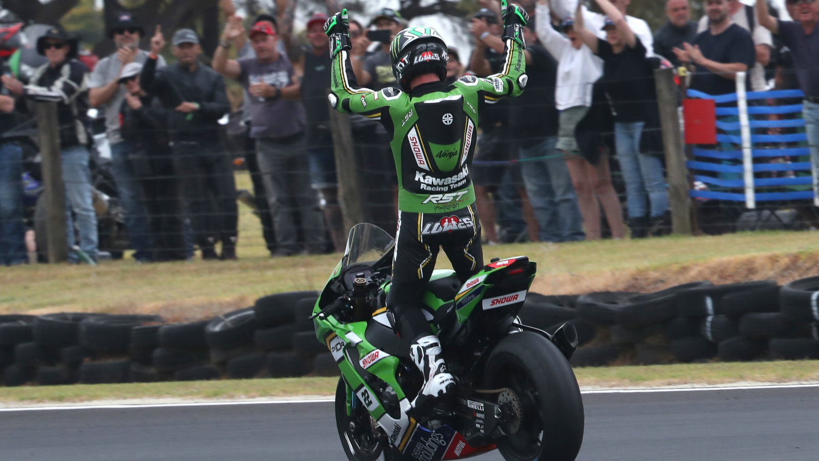 Alex Lowes, Race 2 Australian WorldSBK, 25 February