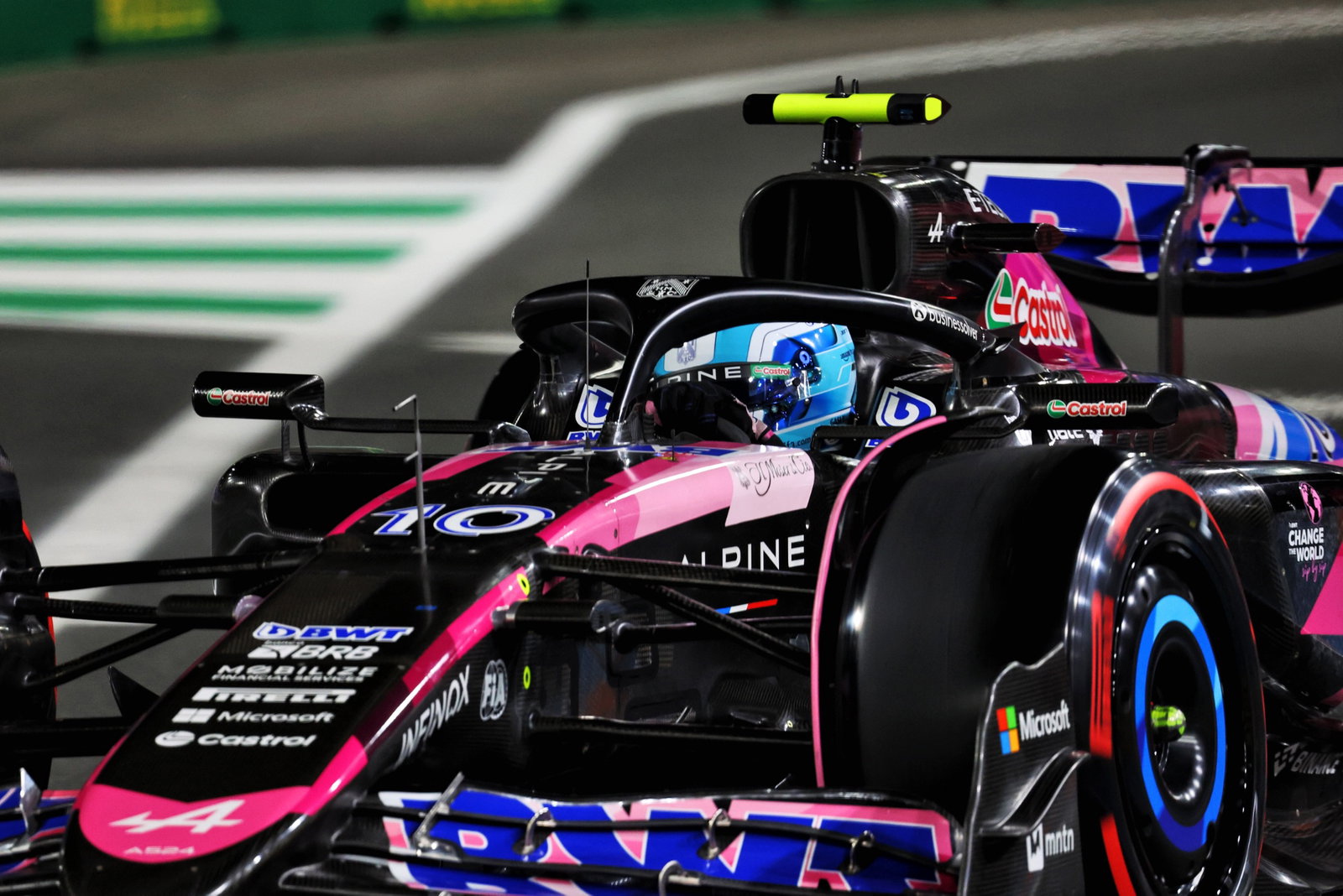 Pierre Gasly (FRA) Alpine F1 Team A524. Formula 1 World Championship, Rd 2, Saudi Arabian Grand Prix, Jeddah, Saudi