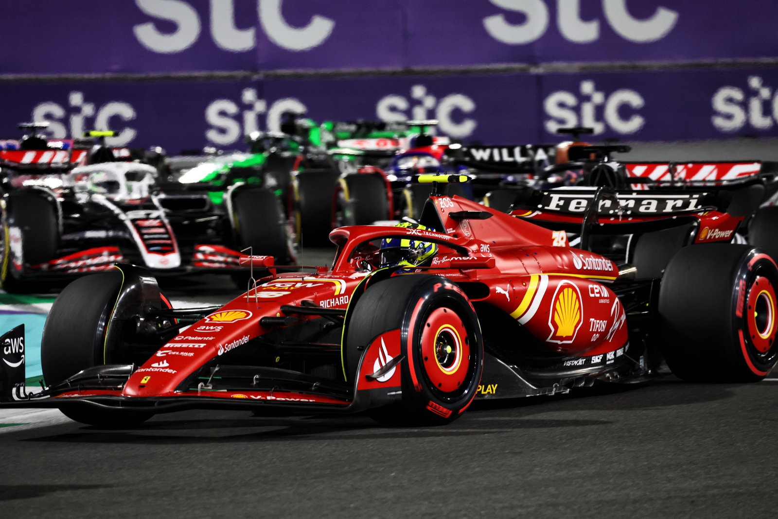 Oliver Bearman (GBR) Ferrari SF-24 Reserve Driver. Formula 1 World Championship, Rd 2, Saudi Arabian Grand Prix, Jeddah,