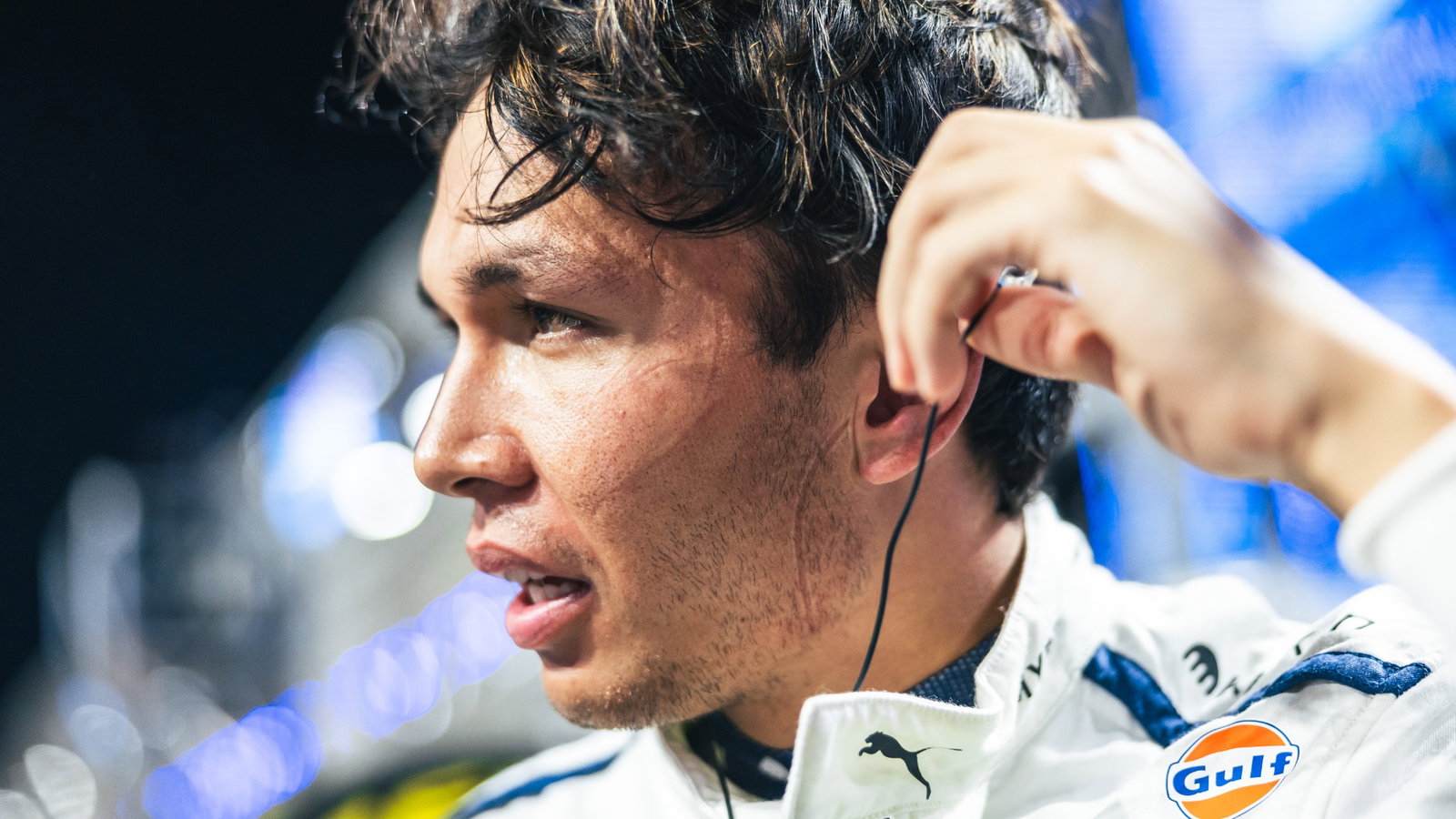 Alexander Albon (THA) Williams Racing on the grid. Formula 1 World Championship, Rd 2, Saudi Arabian Grand Prix, Jeddah,
