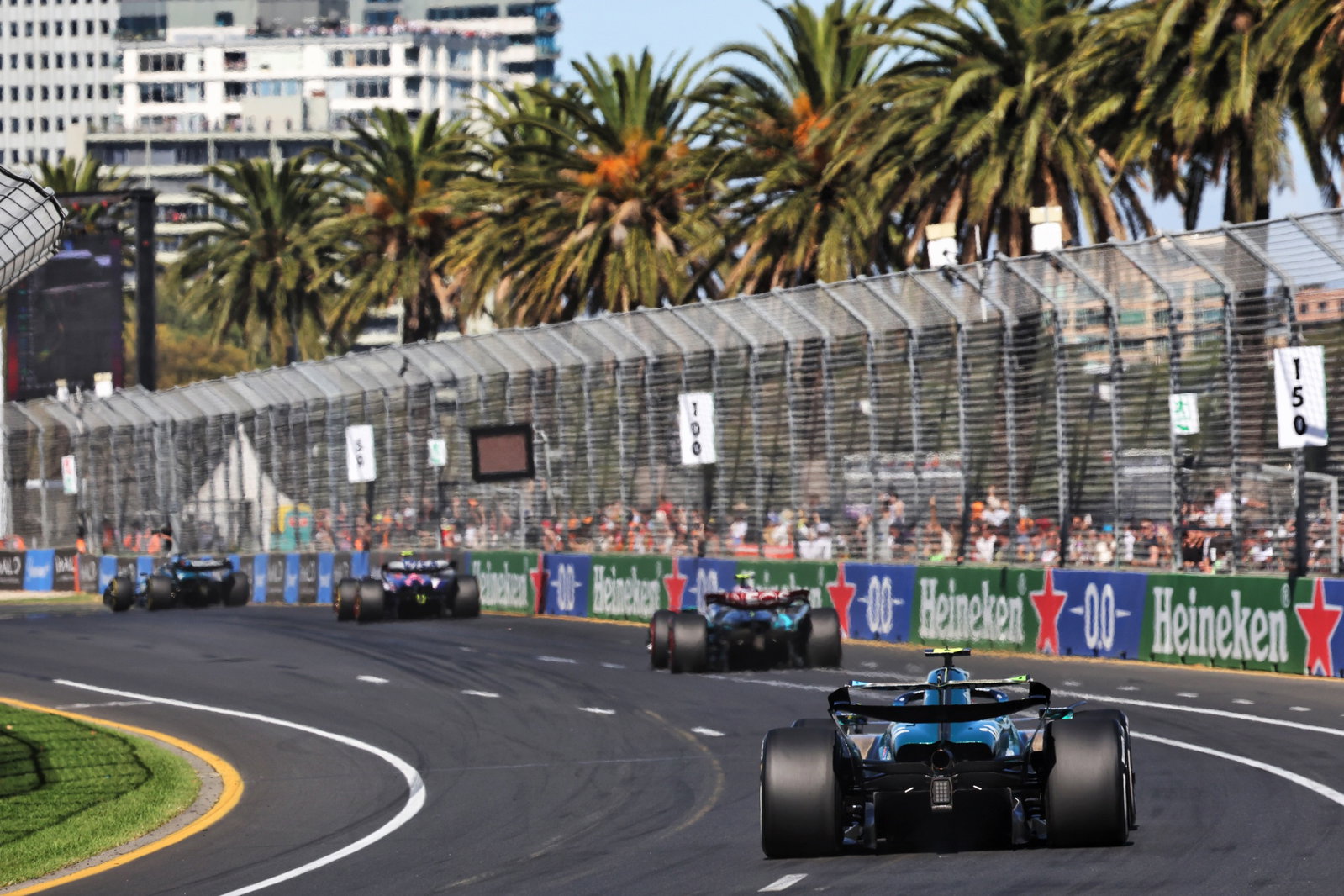 Fernando Alonso (ESP) Aston Martin F1 Team AMR24. Formula 1 World Championship, Rd 3, Australian Grand Prix, Albert Park,