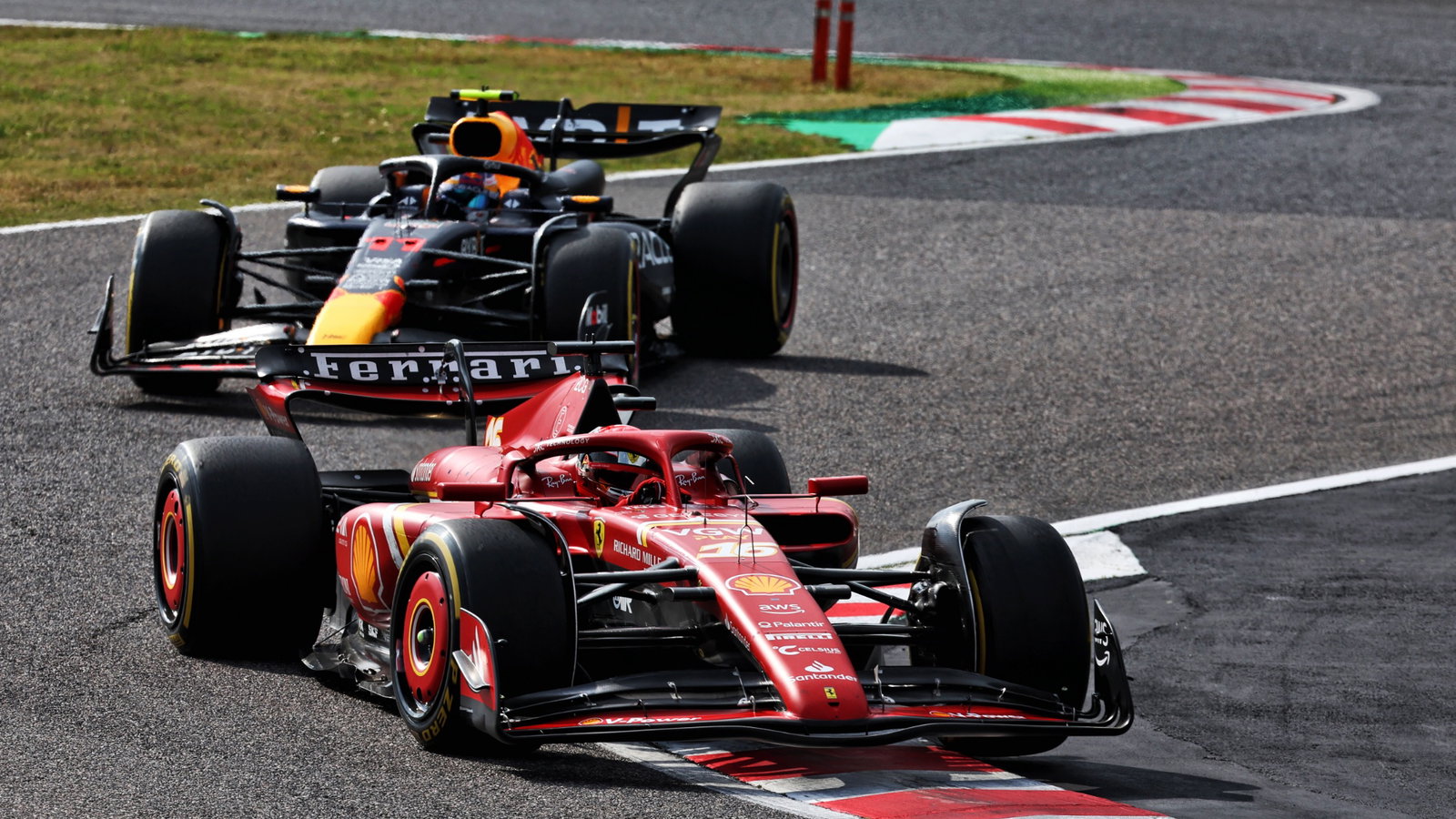 Charles Leclerc (MON) Ferrari SF-24. Formula 1 World Championship, Rd 4, Japanese Grand Prix, Suzuka, Japan, Race Day.-