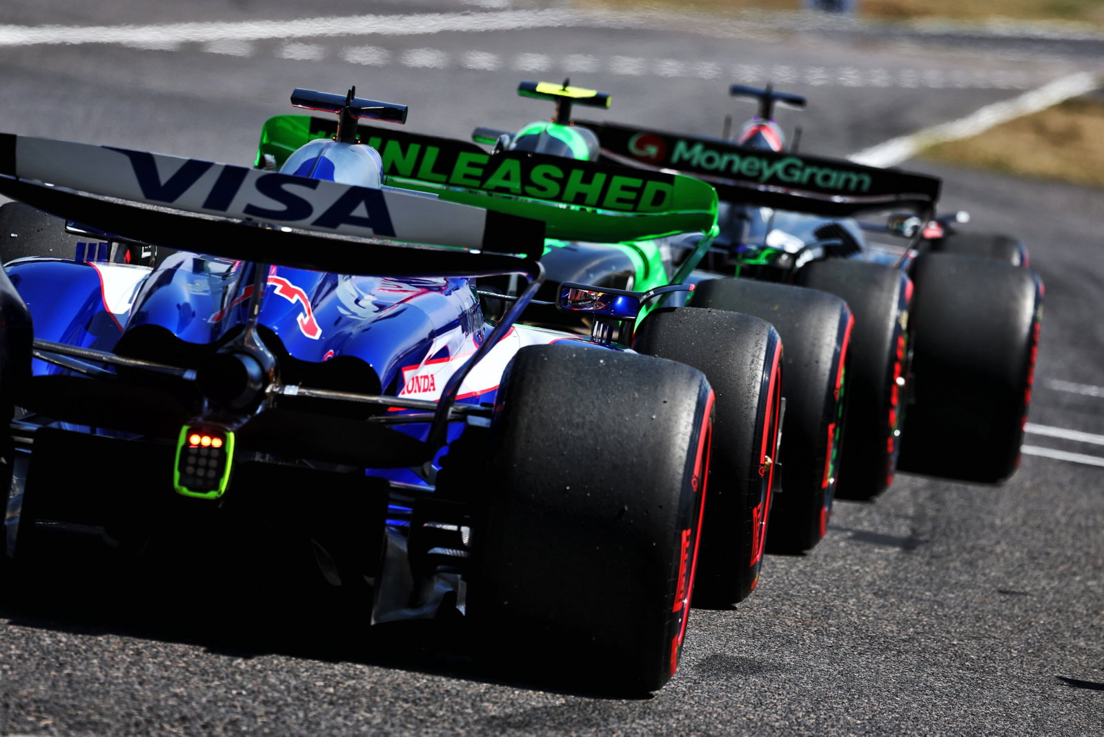 Daniel Ricciardo (AUS) RB VCARB 01 leaves the pits. Formula 1 World Championship, Rd 4, Japanese Grand Prix, Suzuka,