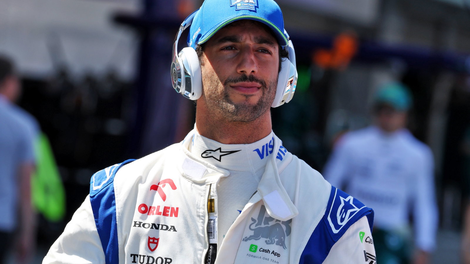 Daniel Ricciardo (AUS) RB on the grid. Formula 1 World Championship, Rd 4, Japanese Grand Prix, Suzuka, Japan, Race