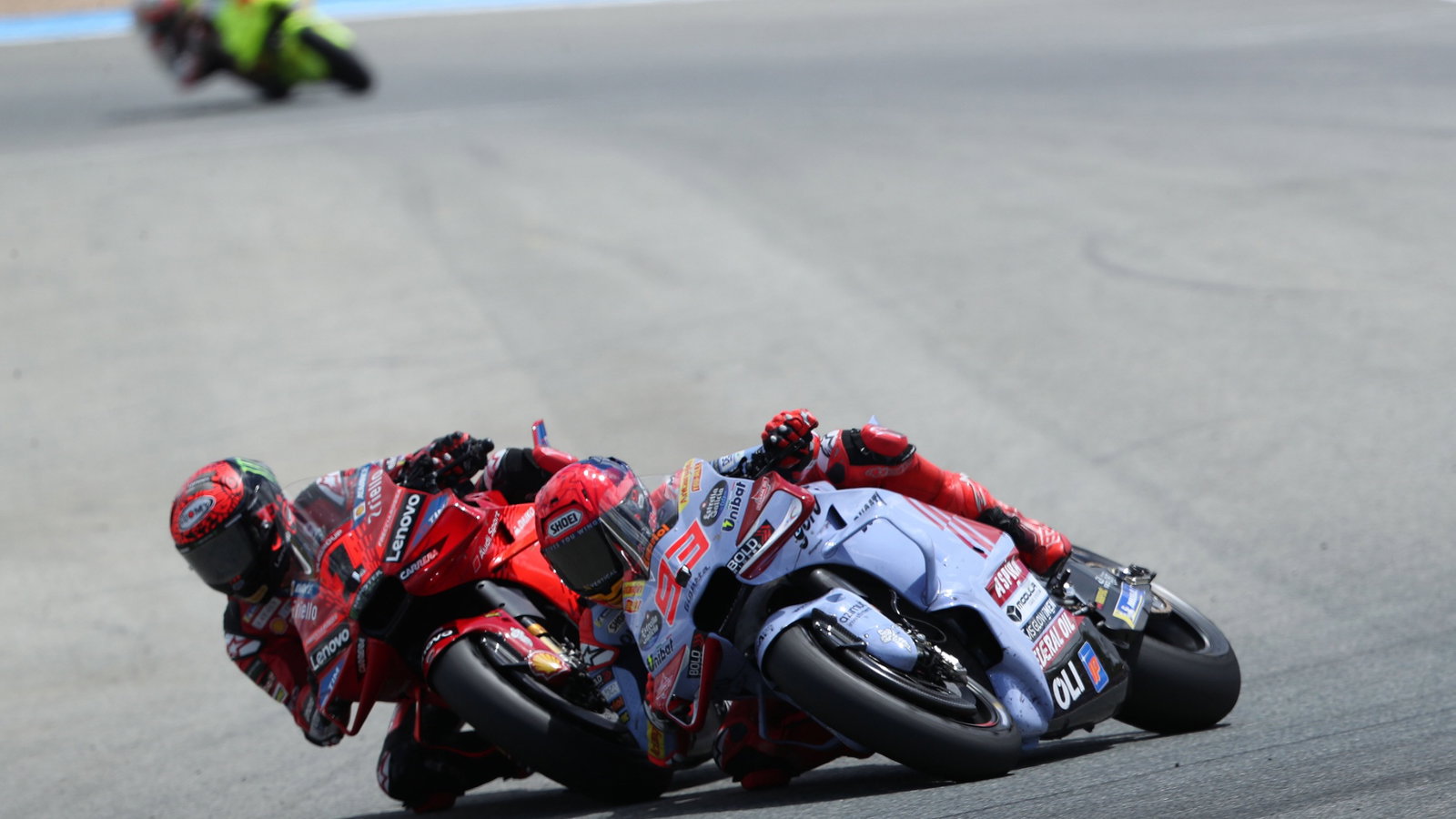 Franceso Bagnaia, Marc Marquez, MotoGP race, Spanish MotoGP, 28 April