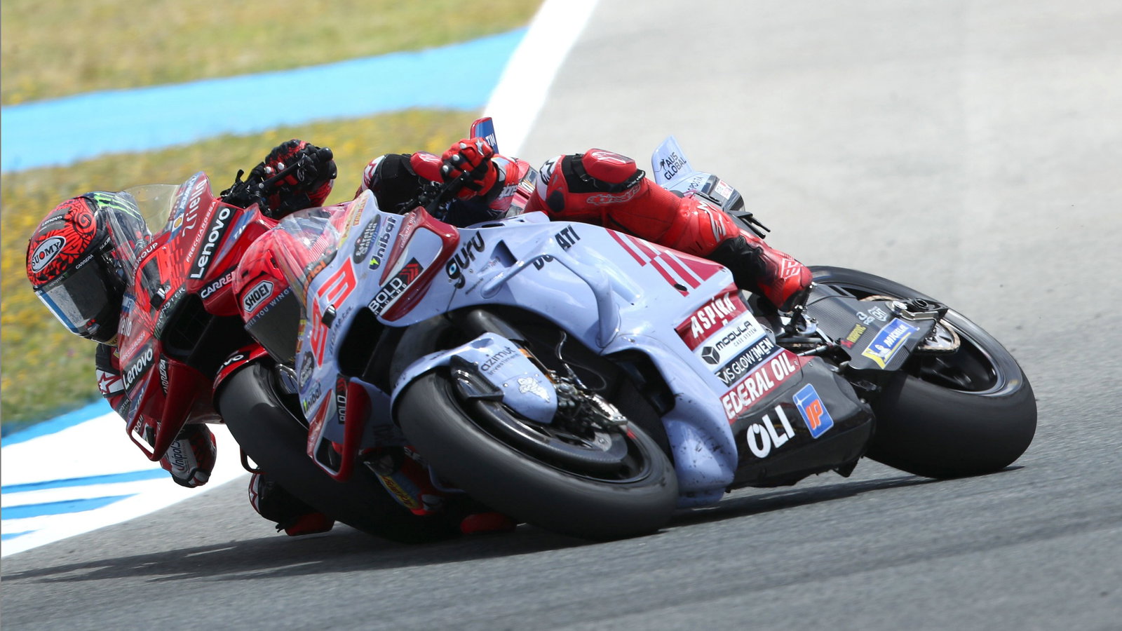 Franceso Bagnaia, Marc Marquez, MotoGP race, Spanish MotoGP, 28 April