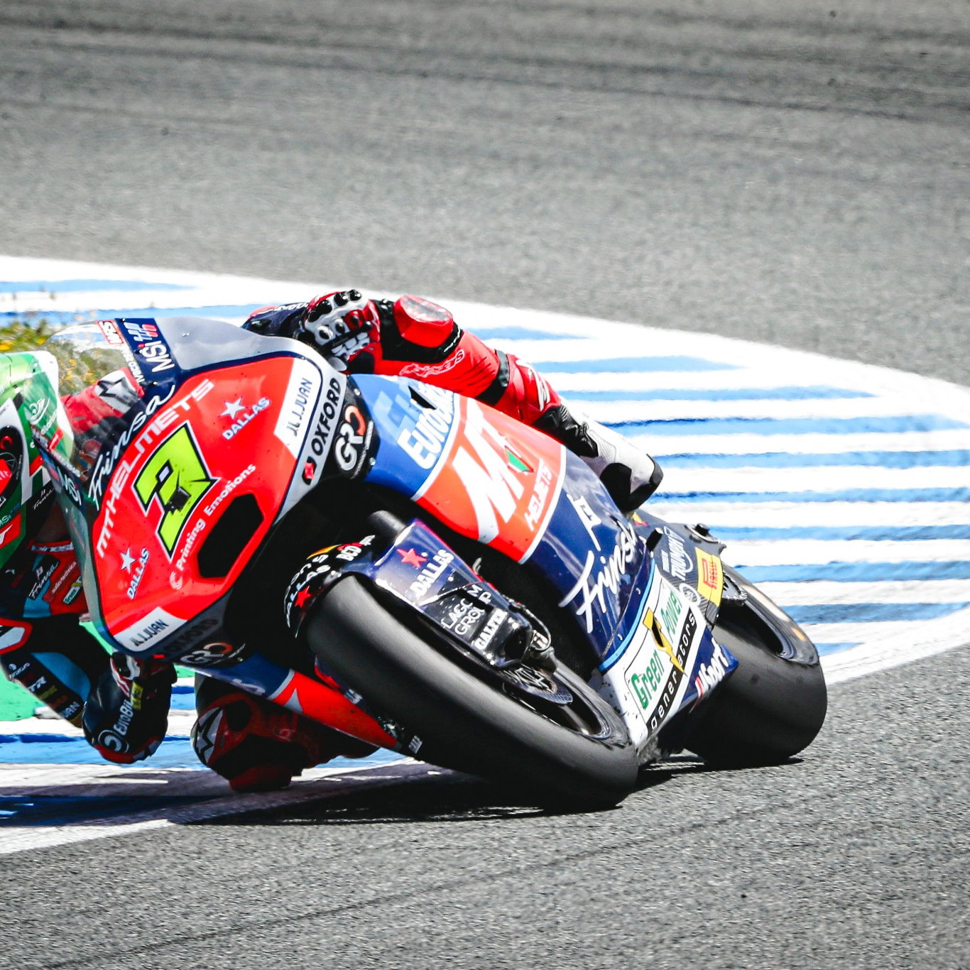 Sergio Garcia, Moto2 race, Le Mans, 2024