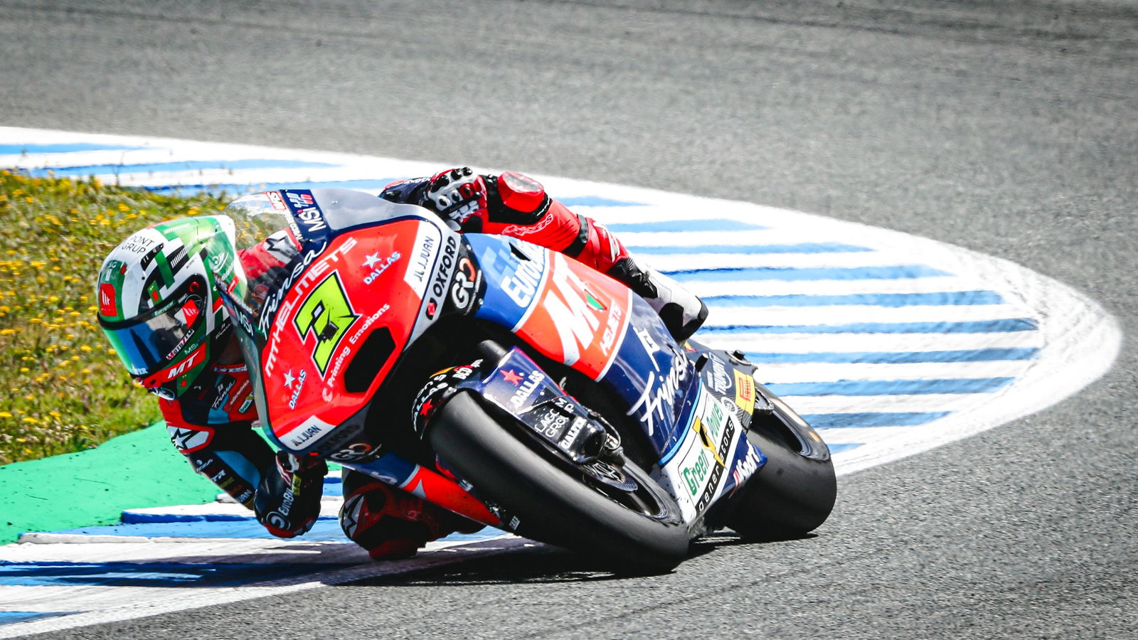 Sergio Garcia, Moto2 race, Le Mans, 2024