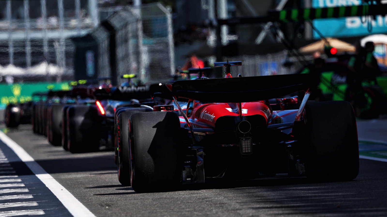 Charles Leclerc (MON) Ferrari SF-24 leaves the pits. Formula 1 World Championship, Rd 6, Miami Grand Prix, Miami, Florida,