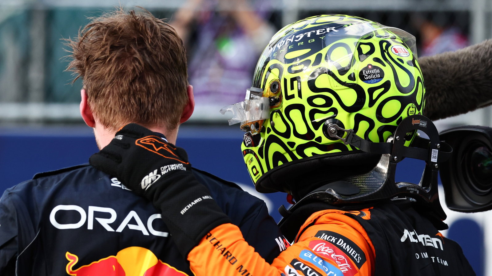 Max Verstappen (NLD), Red Bull Racing Lando Norris (GBR), McLaren F1 Team Formula 1 World Championship, Rd 6, Miami Grand