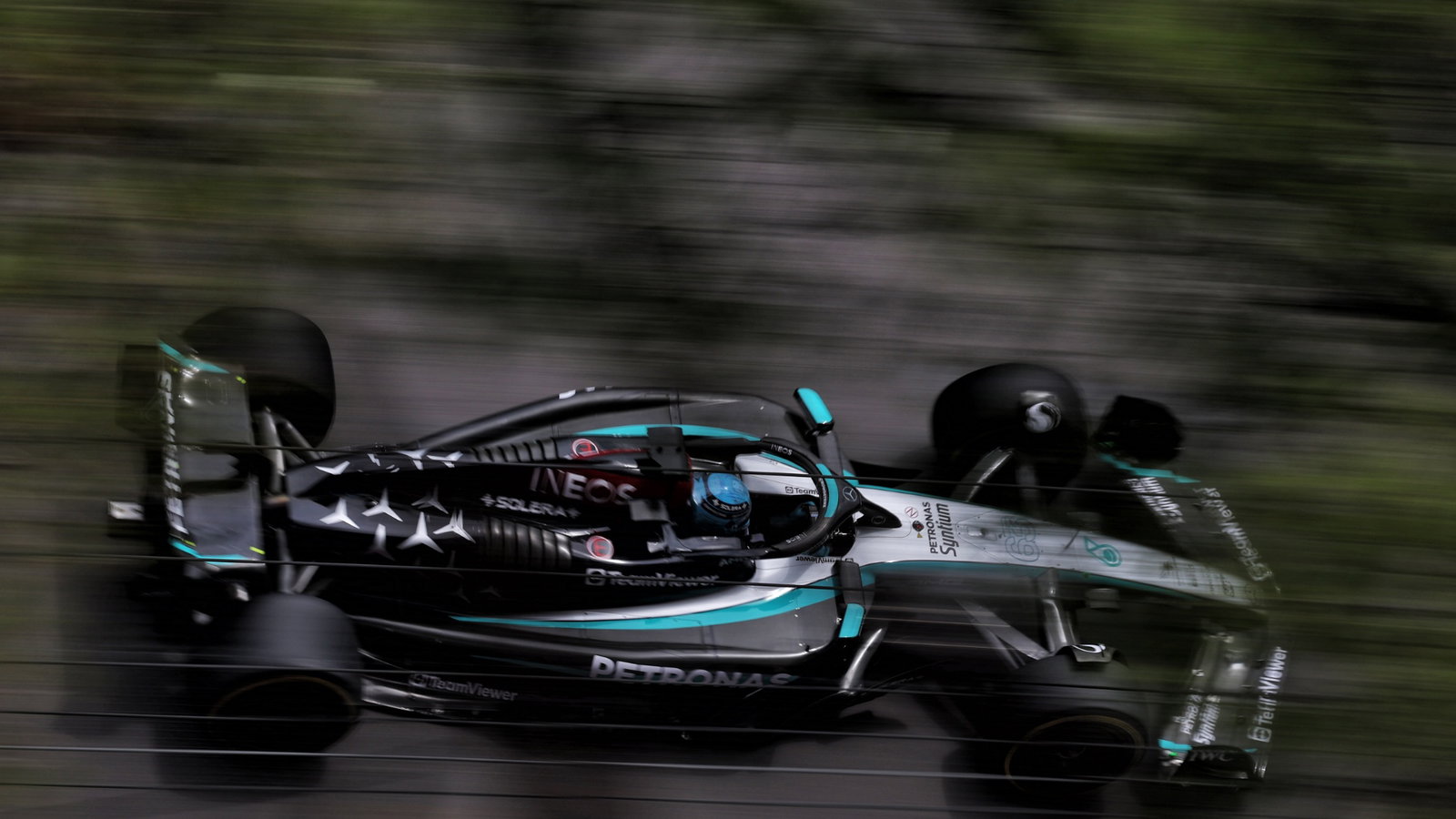 George Russell (GBR) Mercedes AMG F1 W15. Formula 1 World Championship, Rd 8, Monaco Grand Prix, Monte Carlo, Monaco,