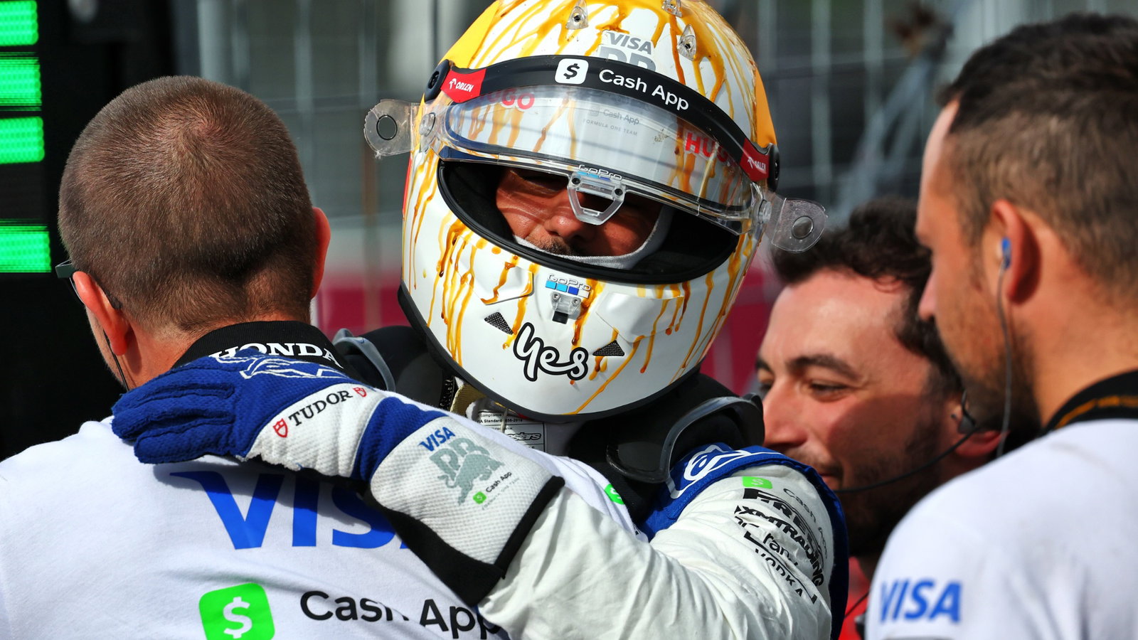 Daniel Ricciardo (AUS) RB celebrates in qualifying parc ferme. Formula 1 World Championship, Rd 9, Canadian Grand Prix,