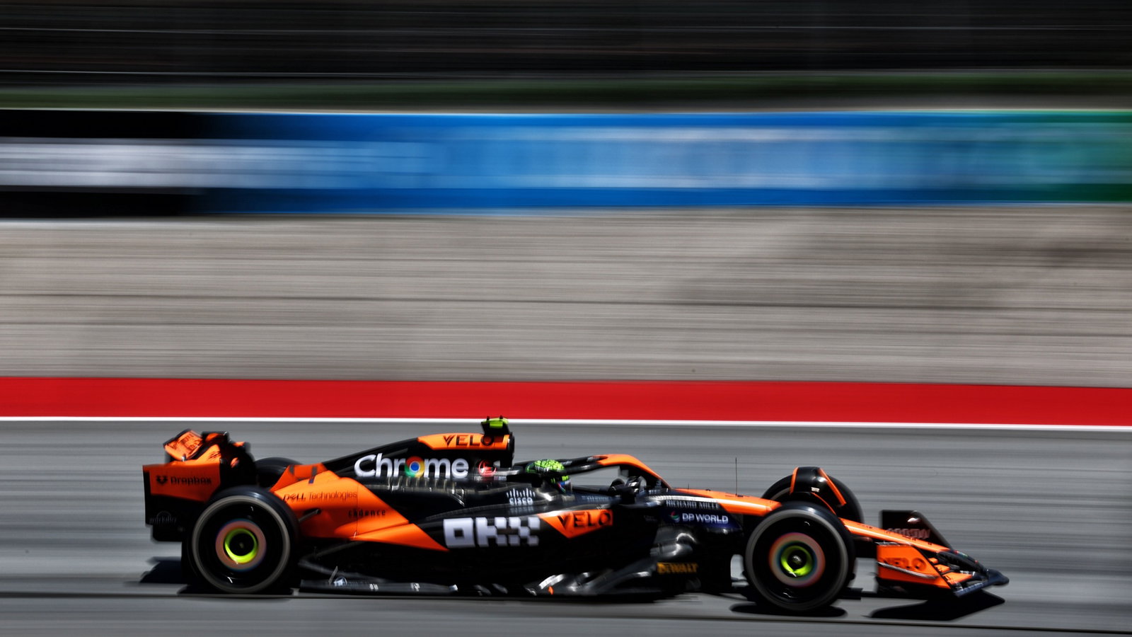 Lando Norris (GBR) McLaren MCL38. Formula 1 World Championship, Rd 10, Spanish Grand Prix, Barcelona, Spain, Practice