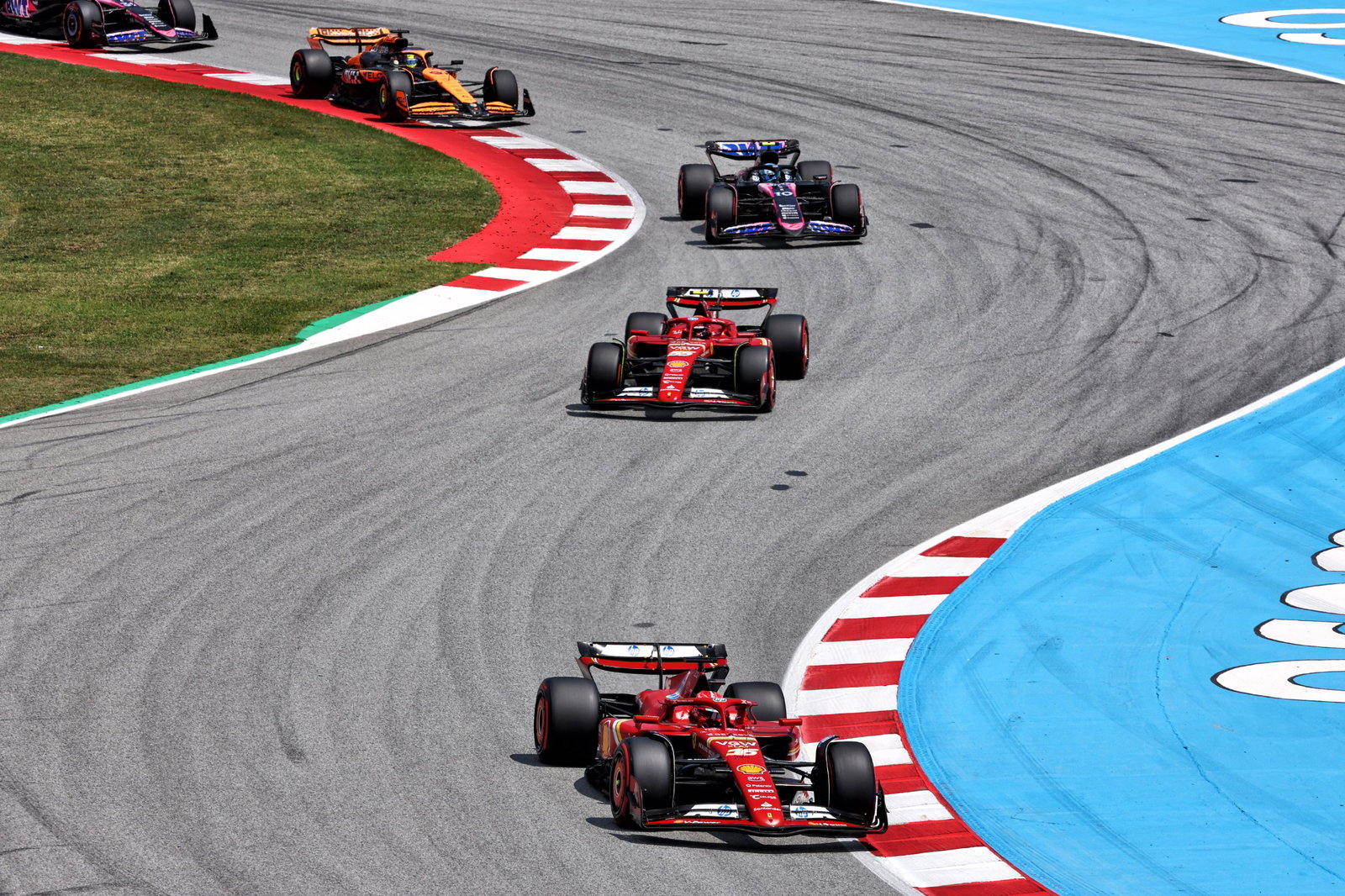 Charles Leclerc (MON) Ferrari SF-24. Formula 1 World Championship, Rd 10, Spanish Grand Prix, Barcelona, Spain, Race