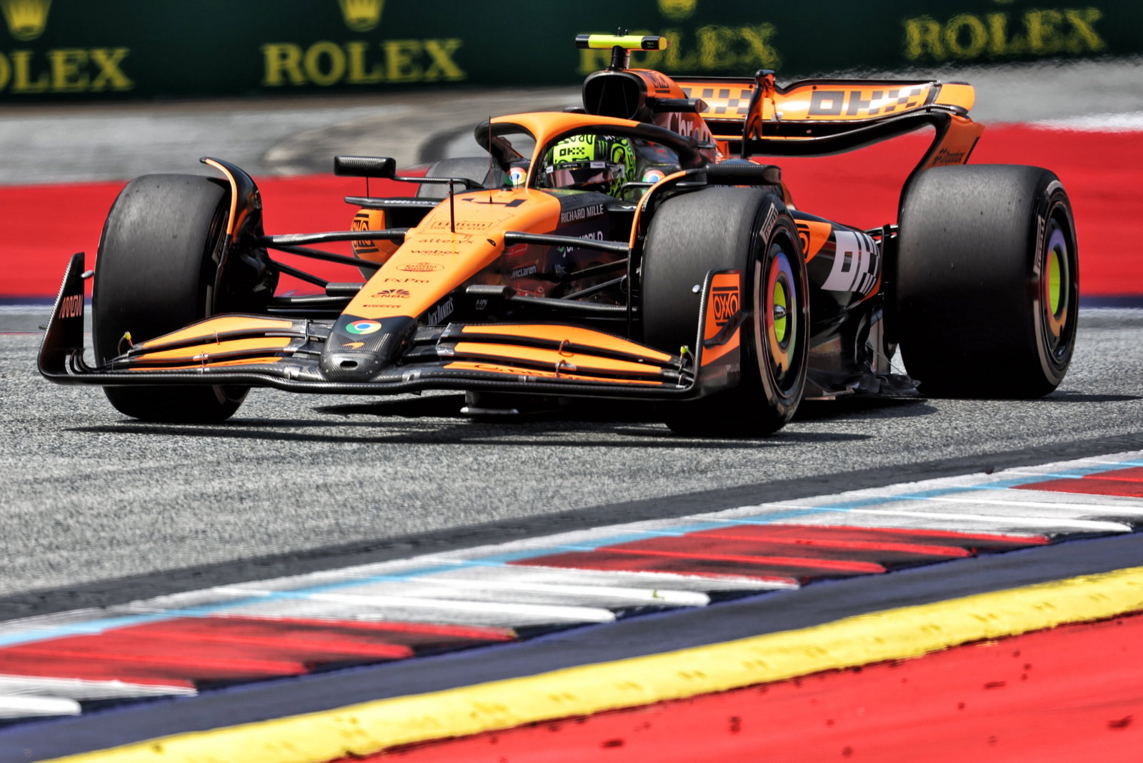 Lando Norris (GBR) McLaren MCL38. Formula 1 World Championship, Rd 11, Austrian Grand Prix, Spielberg, Austria, Sprint