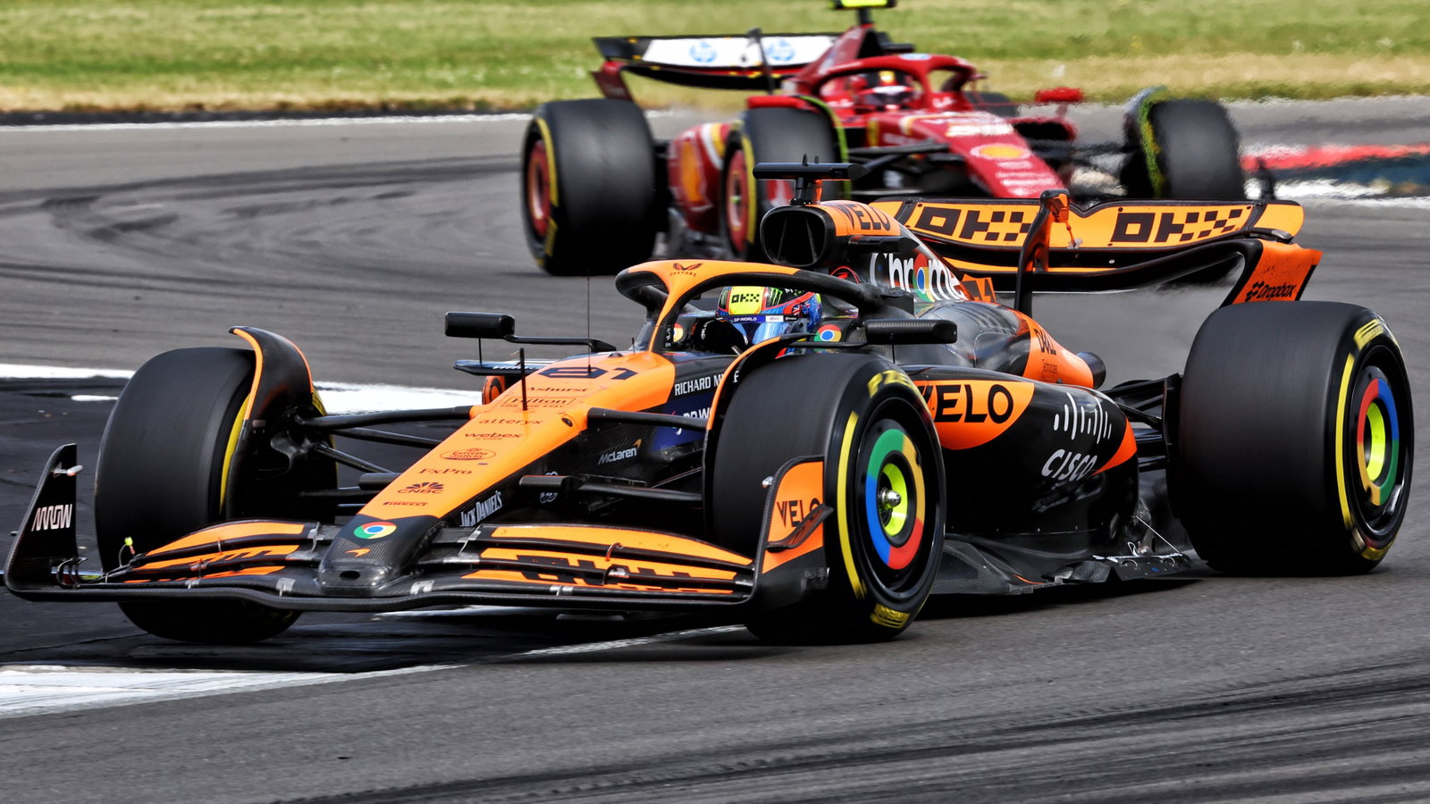 Oscar Piastri (AUS) McLaren MCL38. Formula 1 World Championship, Rd 12, British Grand Prix, Silverstone, England, Race