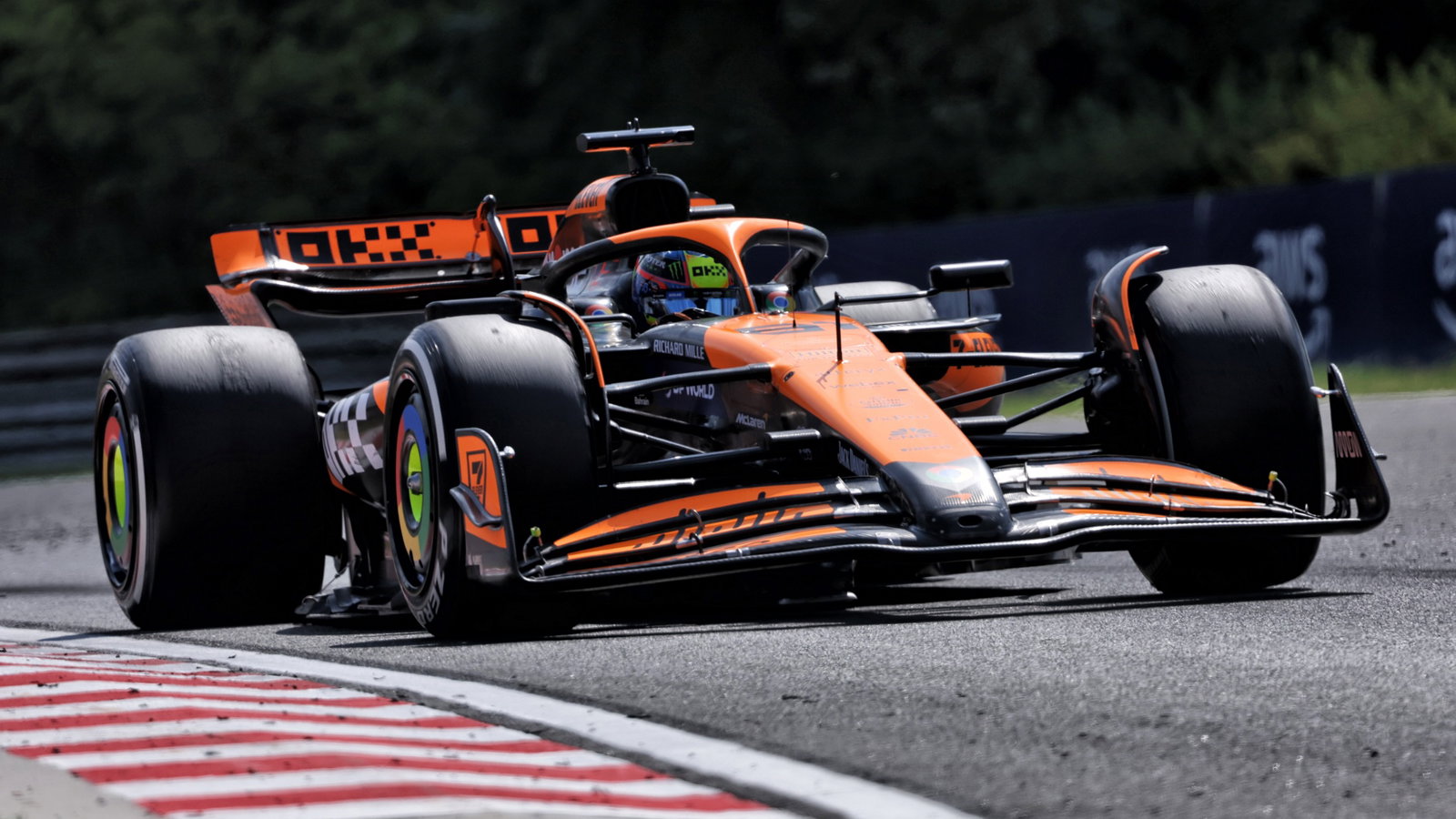 Oscar Piastri (AUS) McLaren MCL38. Formula 1 World Championship, Rd 13, Hungarian Grand Prix, Budapest, Hungary, Race