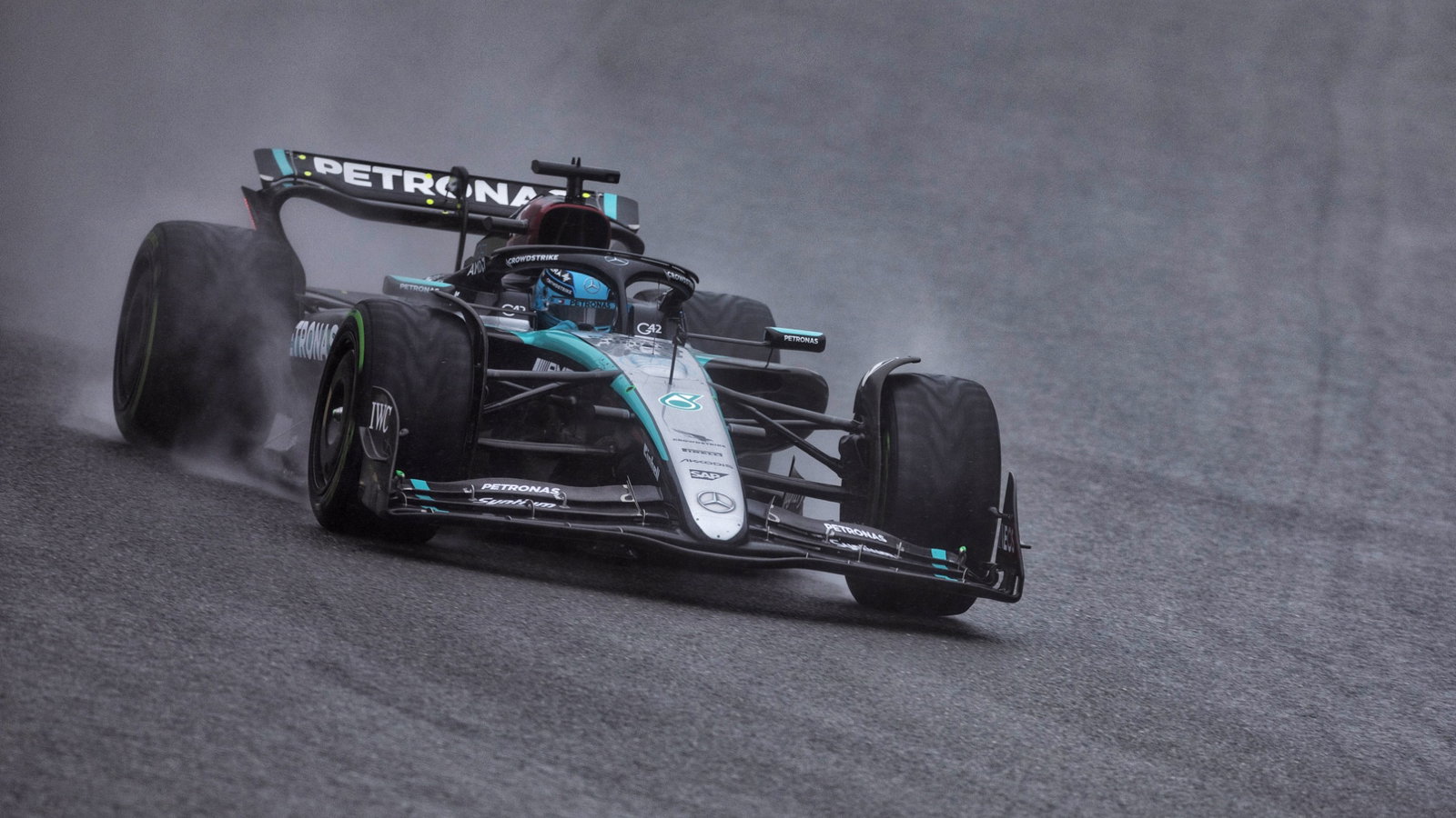 George Russell (GBR) Mercedes AMG F1 W15. Formula 1 World Championship, Rd 14, Belgian Grand Prix, Spa Francorchamps,