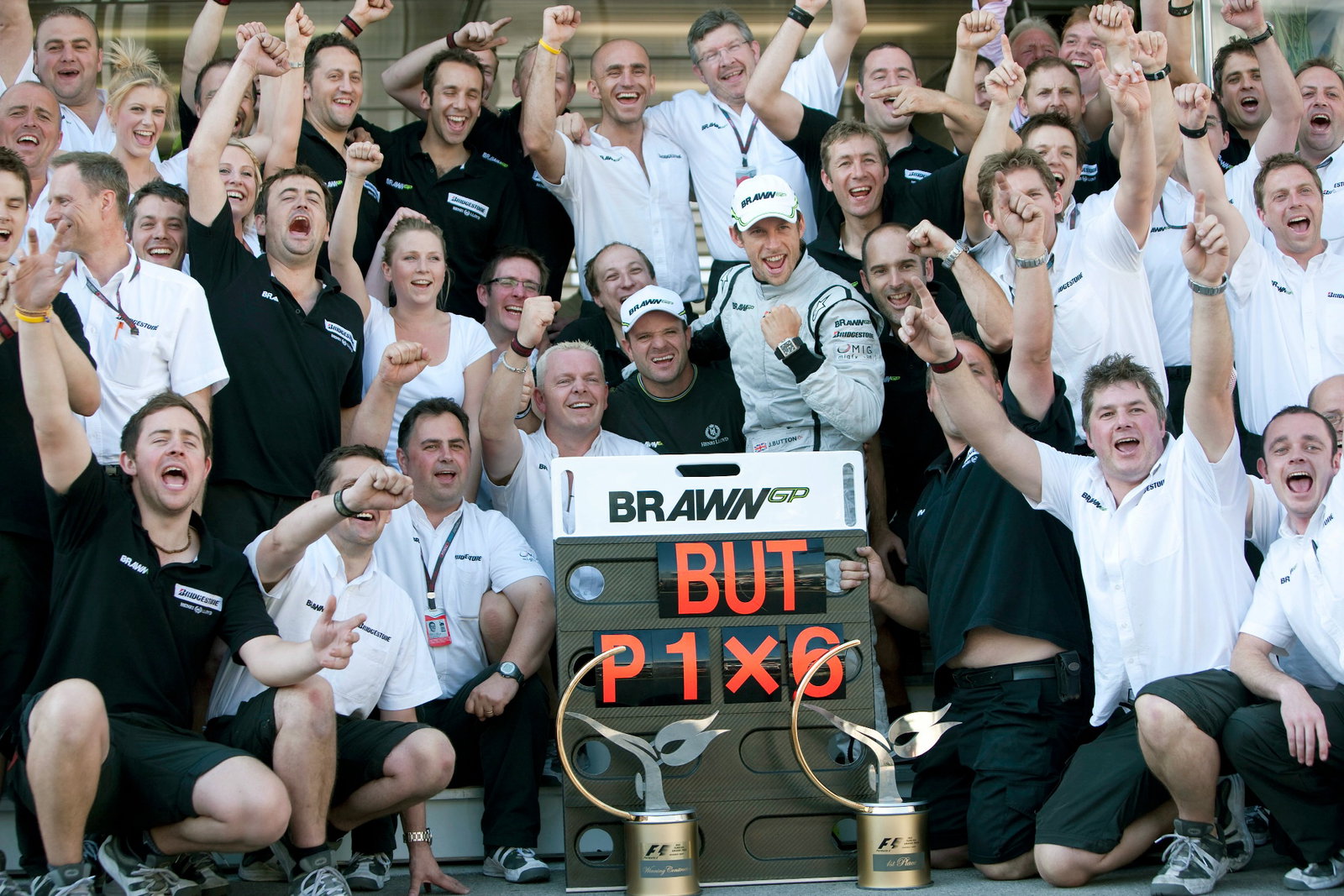 Jenson Button (GBR) Brawn BGP001 Wins, Turkish F1, Istanbul Park, 5th-7th June,