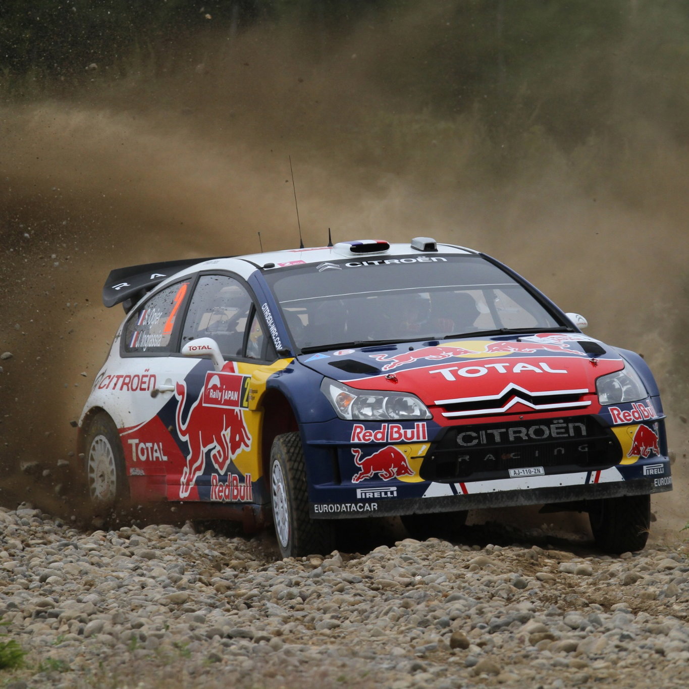 Sebastien Ogier (F) Julien Ingrassia (F) Citroen C4 WRC, Citroën Total World Rally