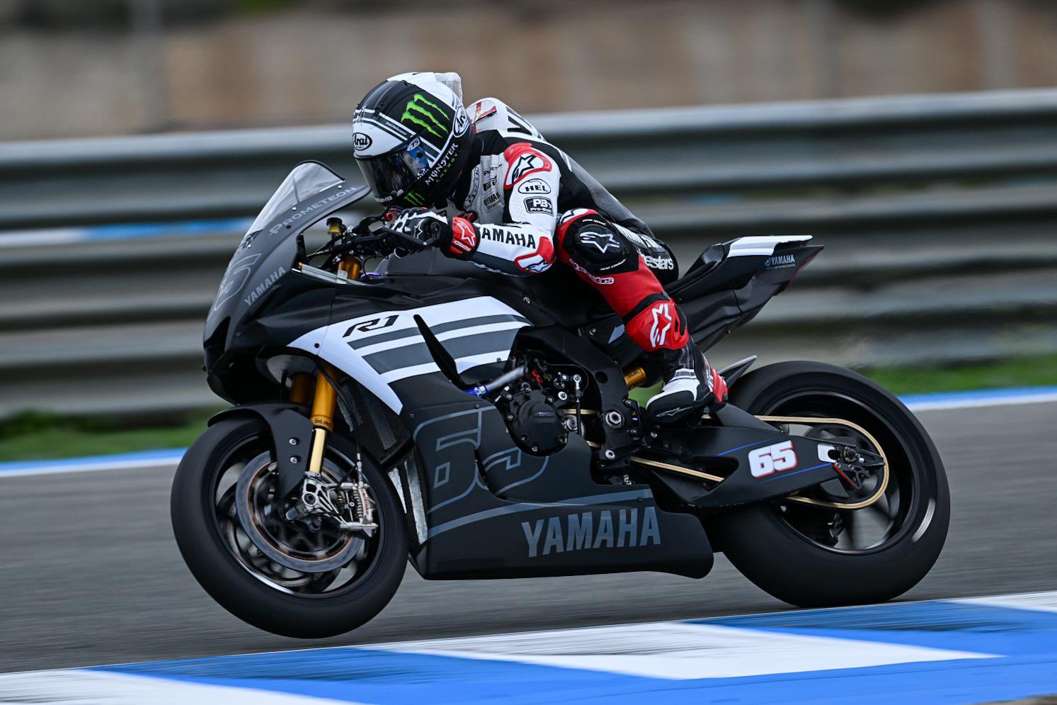 GALLERY: Jonathan Rea on a Yamaha, Andrea Iannone on a Ducati, Axel Bassani at Kawasaki...
