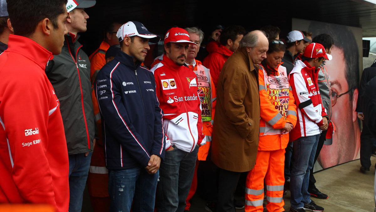 28.06.2013- One minutes silence in memory of the Montreal marshal Mark Robinson