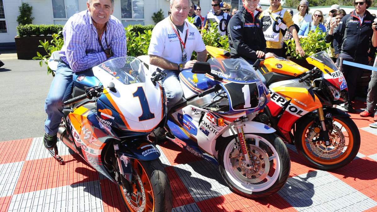 Doohan, Gardener, Stoner, Australian MotoGP 2013