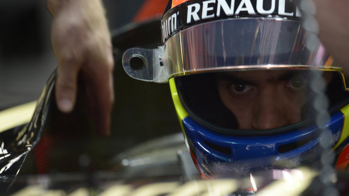 18.04.2014- Free Practice 1, Pastor Maldonado (VEN) Lotus F1 Team, E22