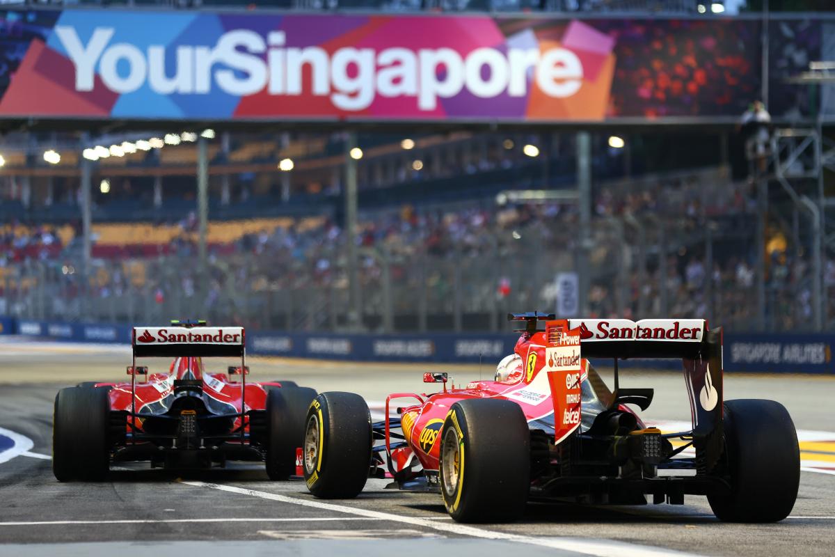 F1 Singapore Grand Prix: Vettel 