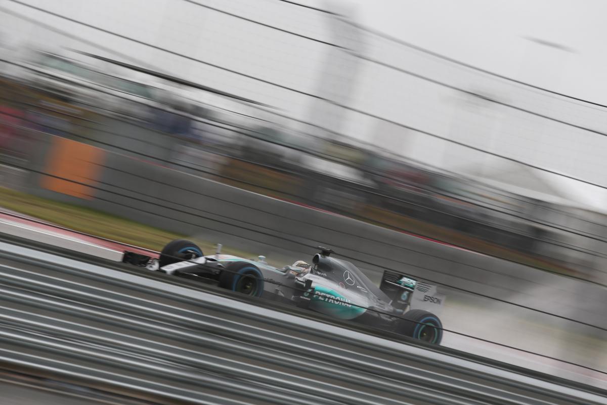F1 United States Grand Prix - Qualifying results
