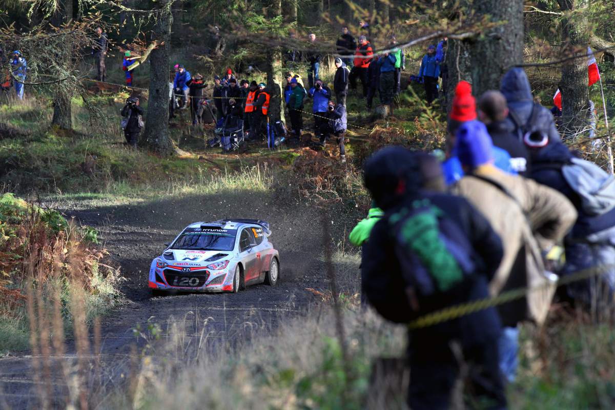 WRC Wales Rally GB: Tanak crashes out