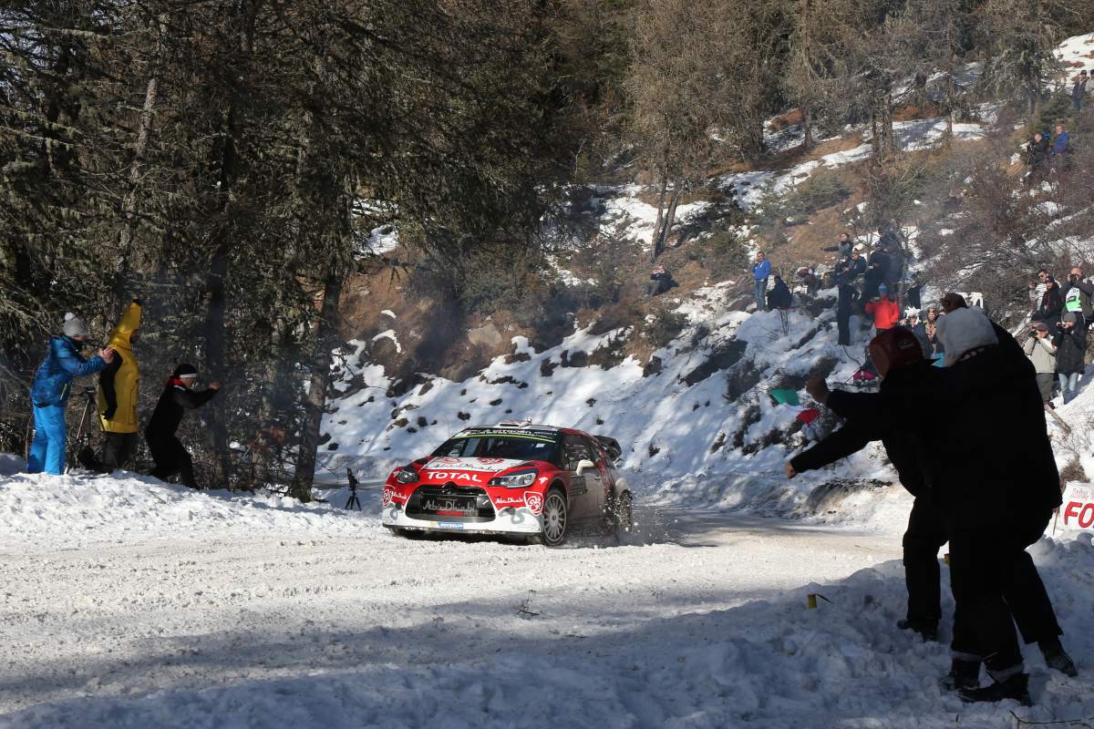 Sebastien Loeb Rally Evo lands