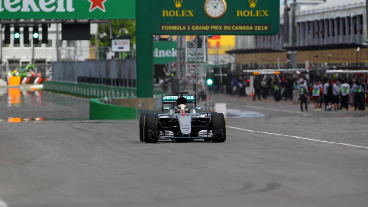 F1 Canadian Grand Prix: Starting grid