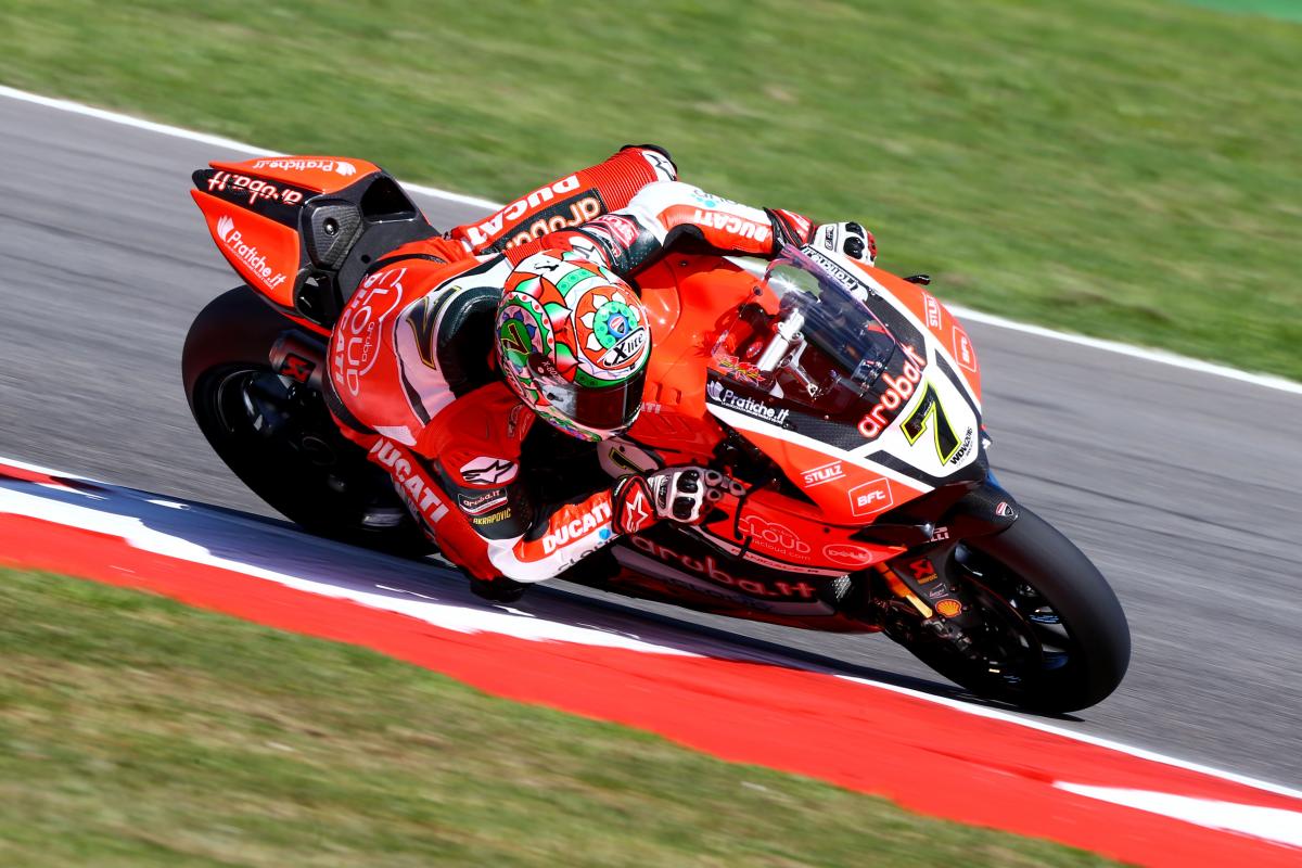 WBSK Misano, San Marino: Giugliano leads way for Ducati in FP1