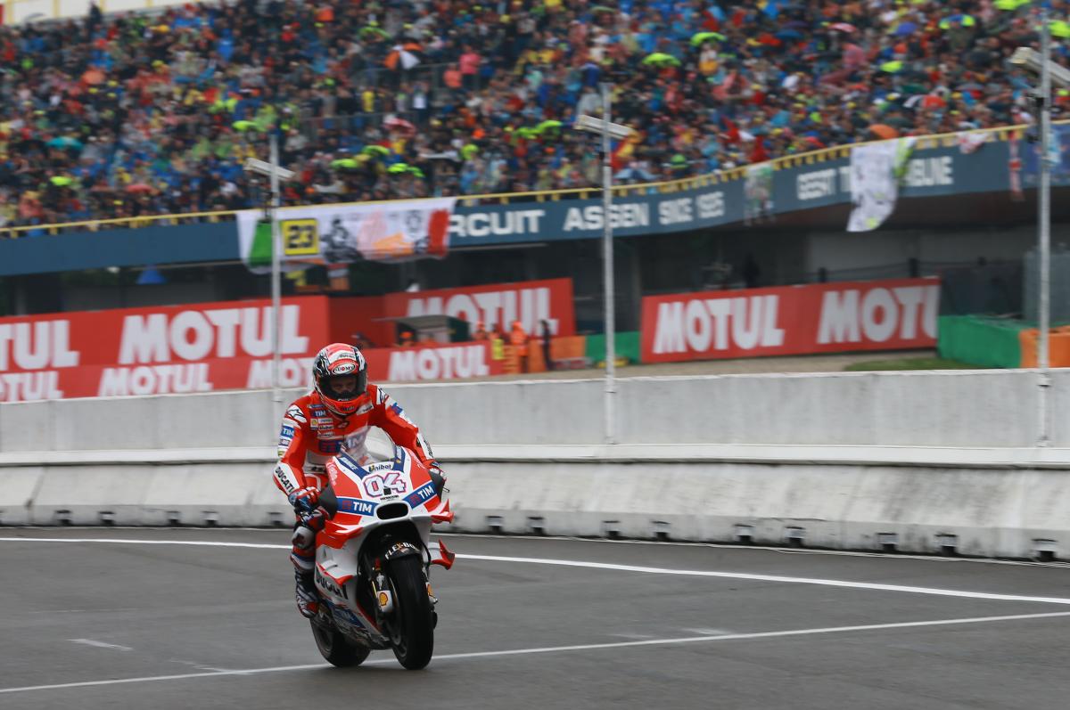 MotoGP Netherlands: Rossi: Rear tyre decision made difference