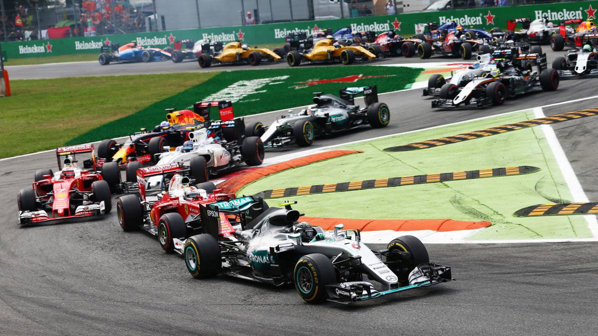 F1 Italian Grand Prix: Race results