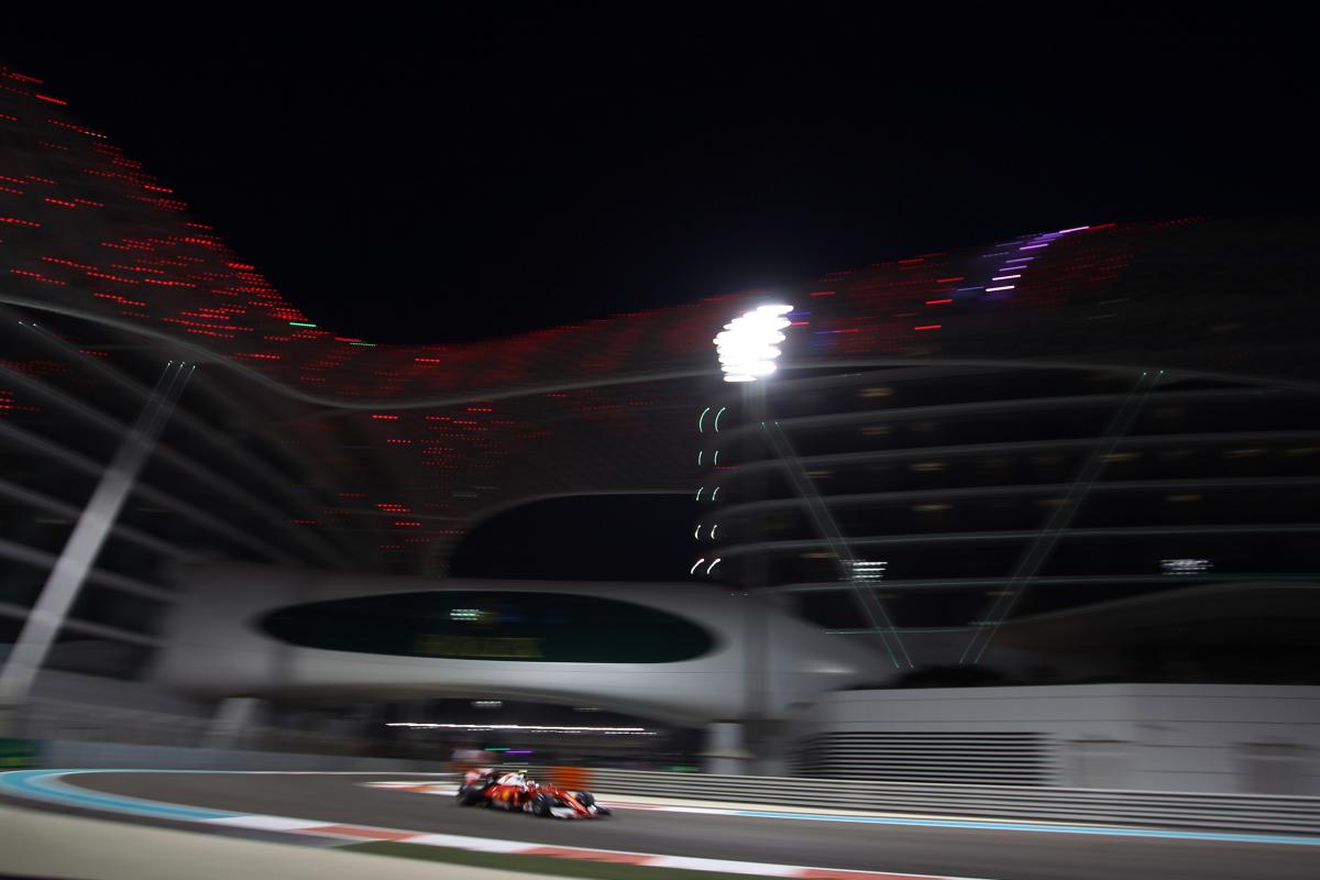 F1 Abu Dhabi GP: Starting grid