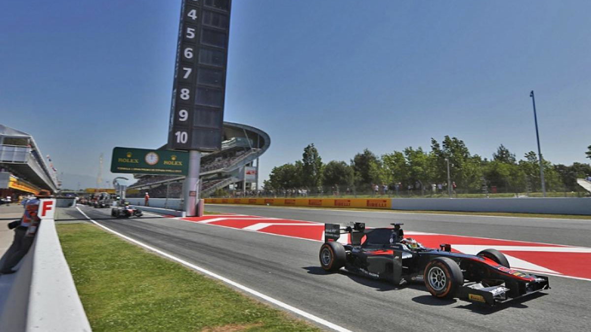 GP2: Barcelona qualifying session result