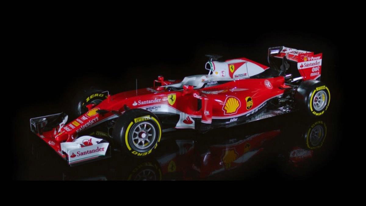 Ferrari F1 launch: Ferrari reveals striking SF16-H for F1 2016