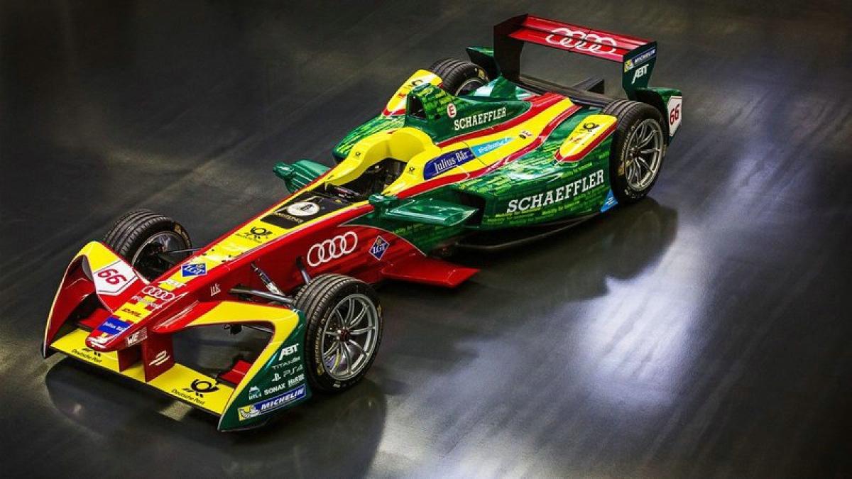 How do you drive a Formula E car?