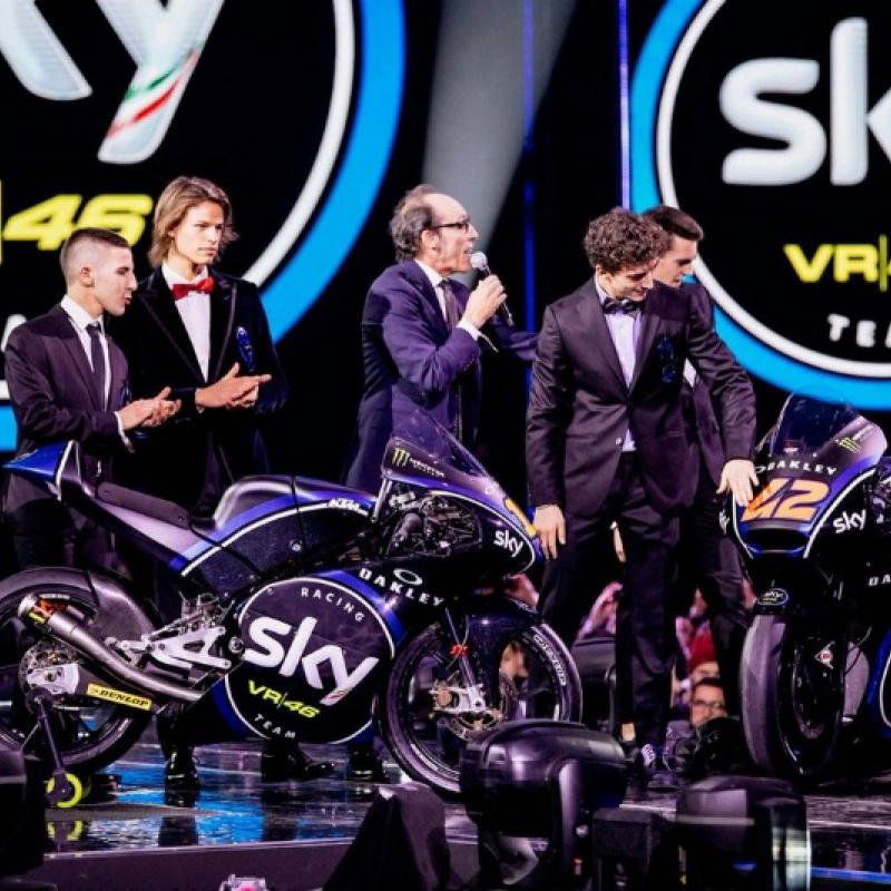 Sky Racing Team: VR46 reveals Moto2, Moto3 colours