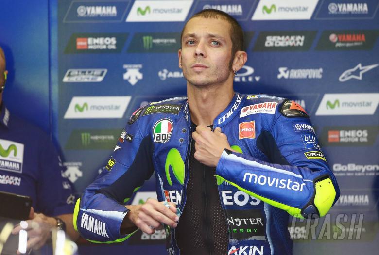 Rossi 'not optimistic' over leg injury in training accident