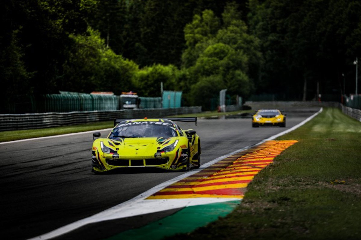 Miguel Molina, James Calado, Nicklas Nielsen - Iron Lynx Ferrari, Spa 24 Jam