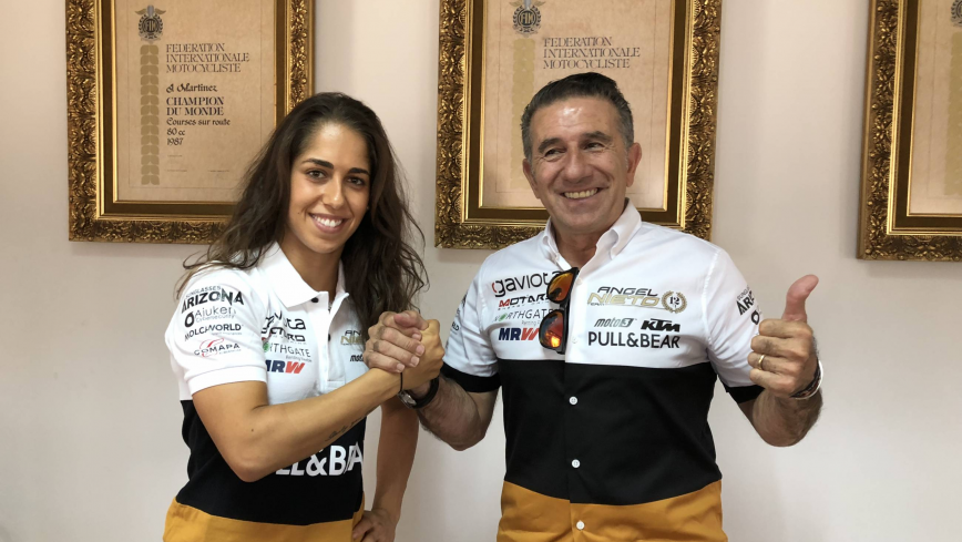 Maria Herrera melengkapi line-up Angel Nieto MotoE