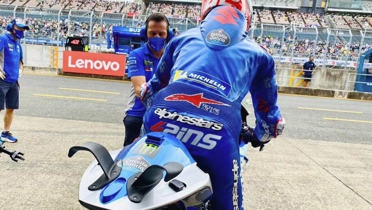 Suzuki rear wings at Motegi (pic: Suzuki)